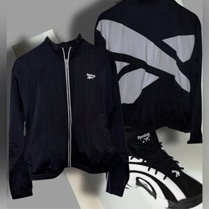 Reebok Speedwick Track Jacket –woman’sLarge – Black – New With Tags